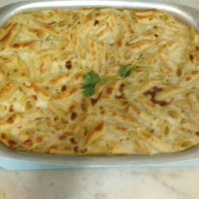  المكرونه بالبشاميل 