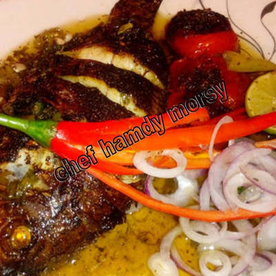  سمك بلطي بالفرن من شيف حمدي مرسي 