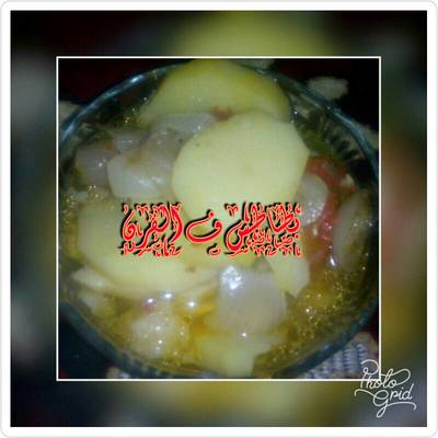  صينيه بطاطس في الفرن 