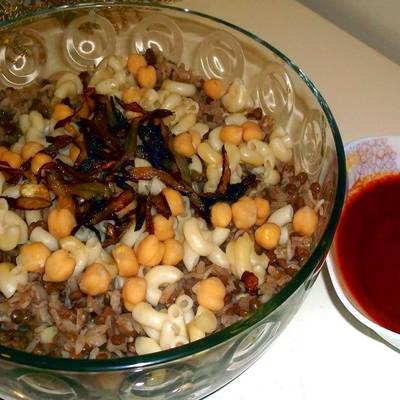  طريقة عمل الكشري على أصوله 