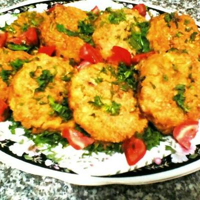  كروكيت البطاطس بالبصل المكرمل و الجبنة 