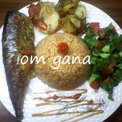  سمك بلاميطة او ماكريل فى الفرن 