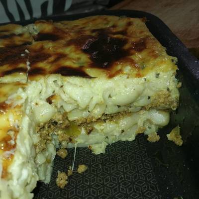  مكرونة بالباشميل و الموزاريلا 