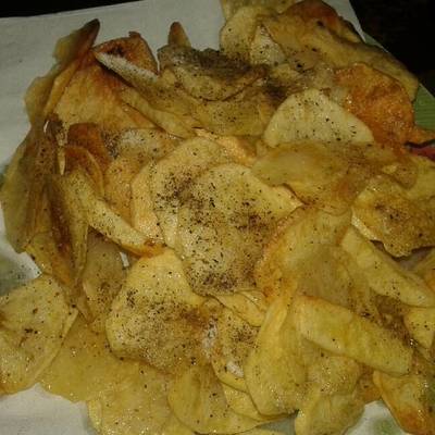  بطاطس شيبسي مقرمشه 