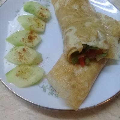  رول البيض الدايت 