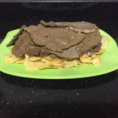  كبده بصوص الليمون 