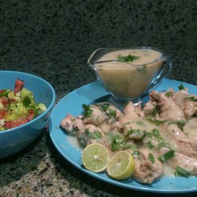  صدور الفراخ بصوص الليمون 