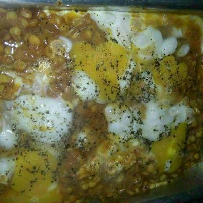  حمص مطبوخ بالبيض 