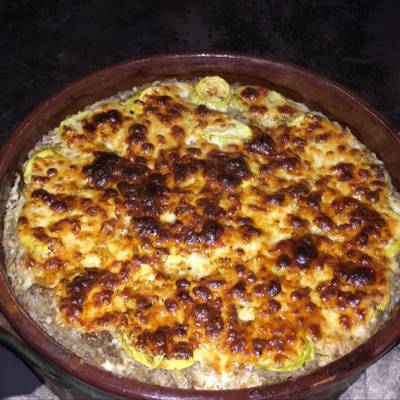  كوسه باللحمه المفرومة 