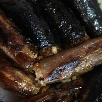  محشی بتنجان اسود وابیض 