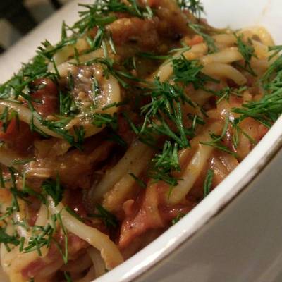  أسباجتي بالجمبري 