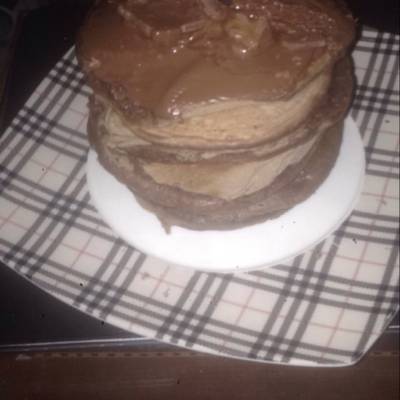  بانكيك بالشوكولاتة 