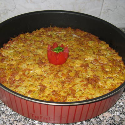  طريقة عمل القرنبيط باللحمة المفرومة 