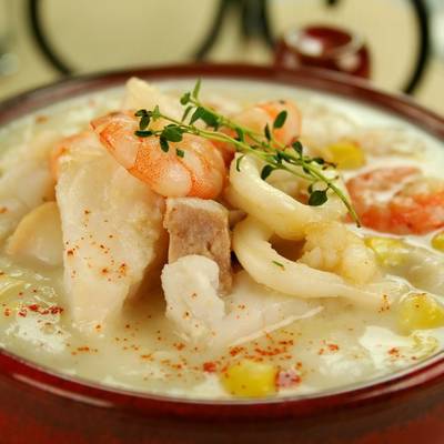  طريقة عمل شوربة السي فود المصرية 