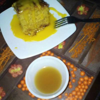  كيكه بالمانجو صوص المانجو 