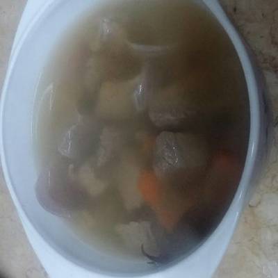  طريقتي في عمل شوربه اللحمة 