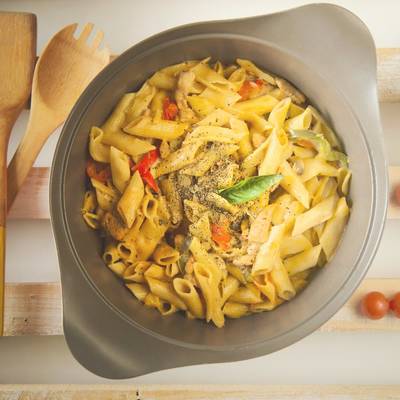  مكرونة بالفاهيتا 