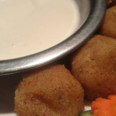  كور البطاطس بحشوة الموزريلا 