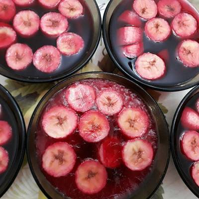  جيلي فراولة بالموز 