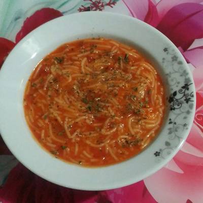  شوربة شعريه 