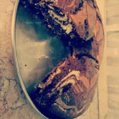  كيكه الكاكاو والفانيلا ☺ 