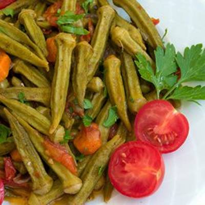  طريقة عمل الباميه البيضاء 