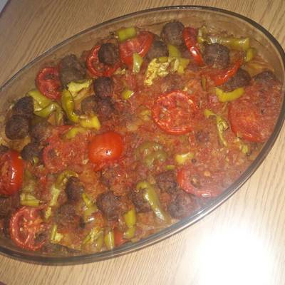  صنيه البطاطس بالكفته 