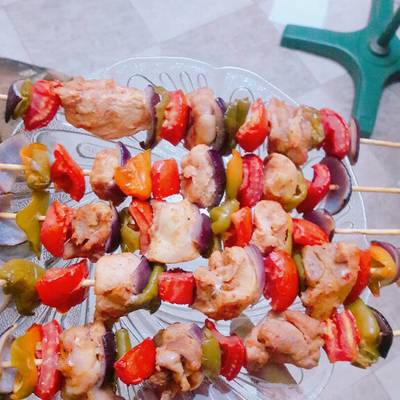  شيش طاووق ف الفرن 