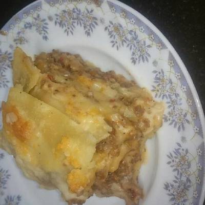  لازانيا باللحم المفروم 