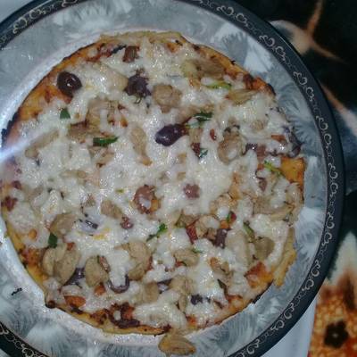  بيتزا بالفراخ رائعة