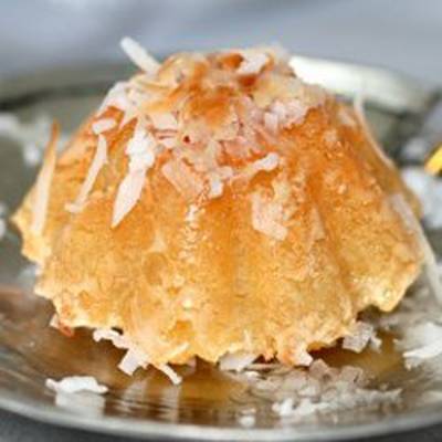  طريقة عمل البسبوسة بجوز الهند بدون بيض 