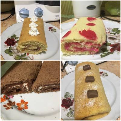  افكار لتزيين السويسرول 