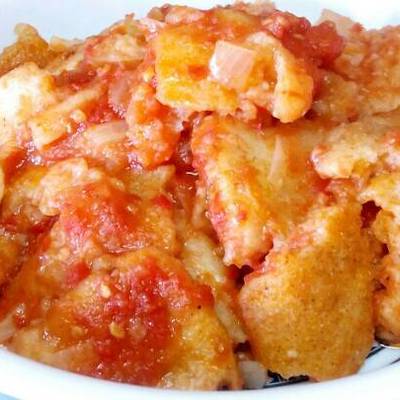  فتة الطماطم 