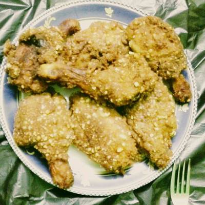  الدجاج المقرمش الحار 