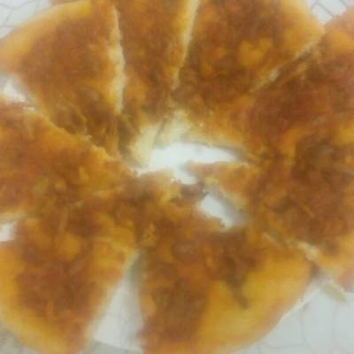  بيتزا باللحمة المفرومة