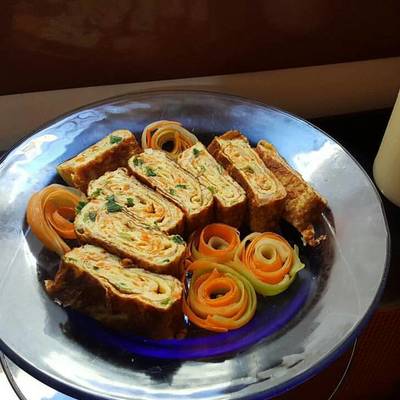  لفافات البيض الكوريه 