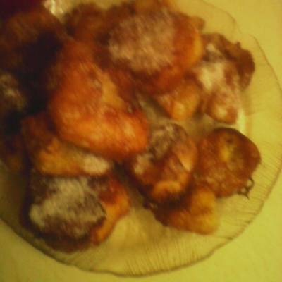  وصفة اقتصادية حلوة الخبز المقلي 