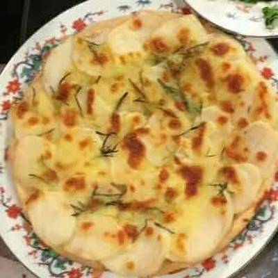  بيتزا شرائح البطاطس 