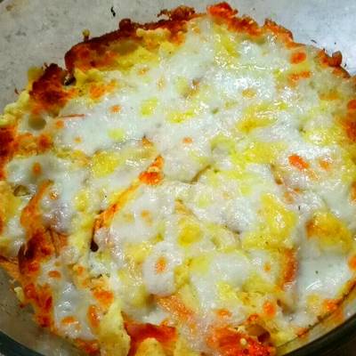  صينية التوست بالكبدة 