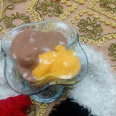  ايس كريم مانجو وشوكولاته 