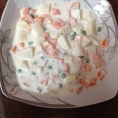  سلطه خضار بالمايونيز 