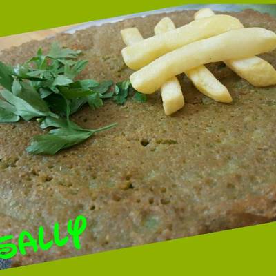  عجة الفلافل 