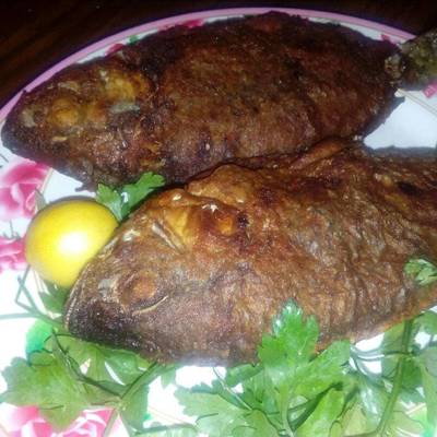  سمك بلطى مقلى...بتتبيلتي 