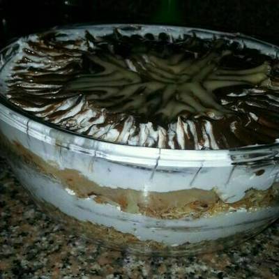  كنافه بالخوخ