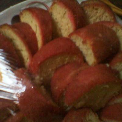  كيكة الفانيليا الحمراء 