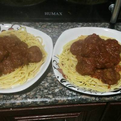  مكرونة بكرات اللحم 