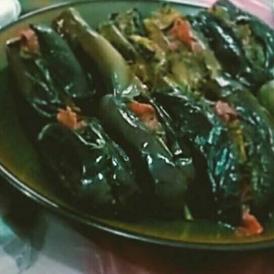  باذنجان بالخلطه 