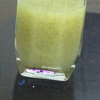  عصير ليمون بالنعناع والكيوى 