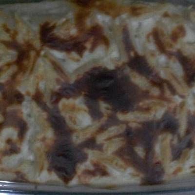  مكرونه بالبشاميل على طريقتي 