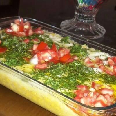  حمص بللبن والطحينه 